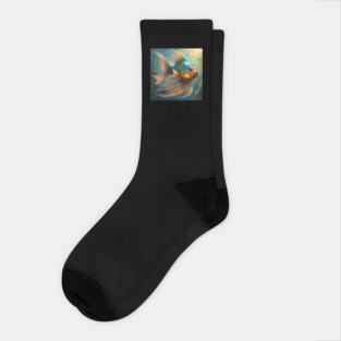 The Elite Fish Aristocracy Socks