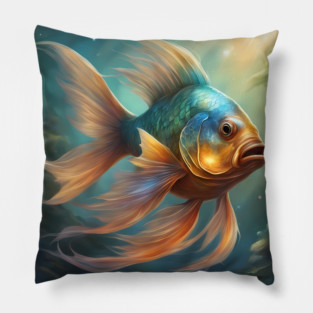 The Elite Fish Aristocracy Pillow