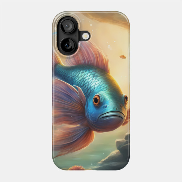 Scales and Tales Phone Case by animegirlnft