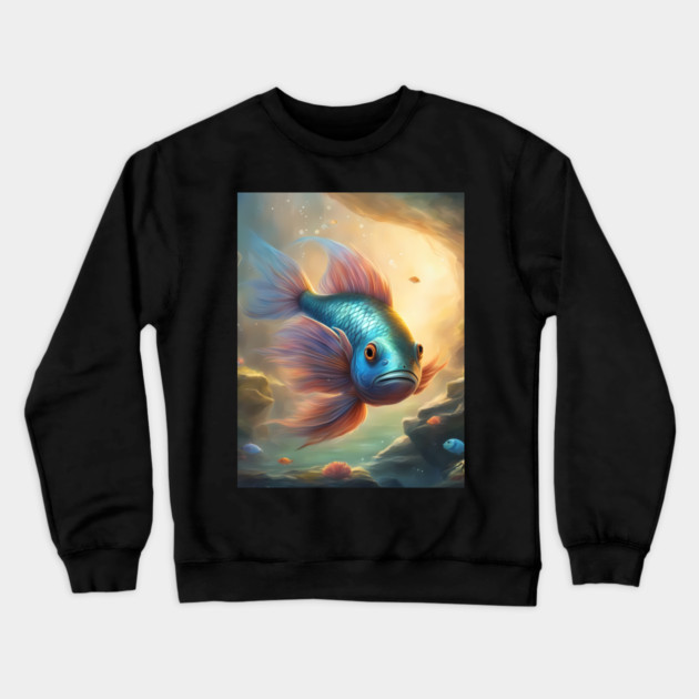 Scales and Tales Crewneck Sweatshirt by animegirlnft