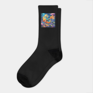 Swimming Stars Socks