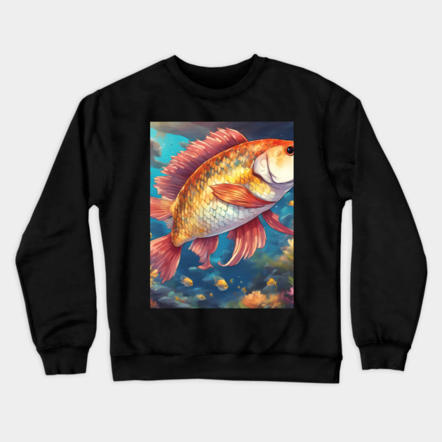 Legends of the Sea Crewneck Sweatshirt by animegirlnft