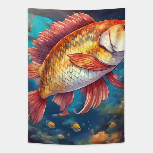 Legends of the Sea Tapestry by animegirlnft