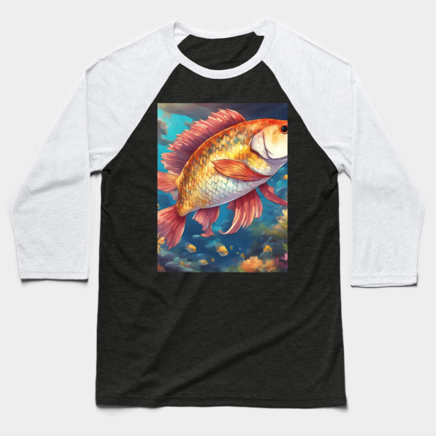 Legends of the Sea Baseball T-Shirt by animegirlnft