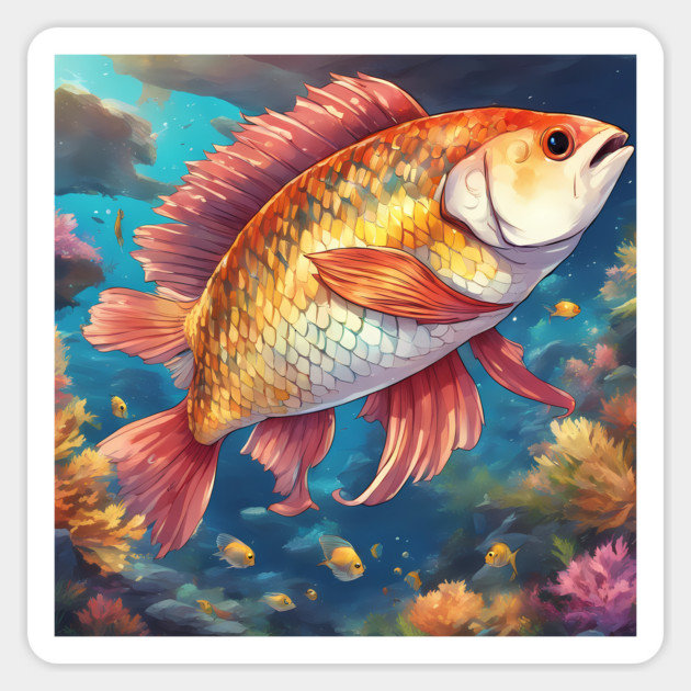 Legends of the Sea Sticker by animegirlnft