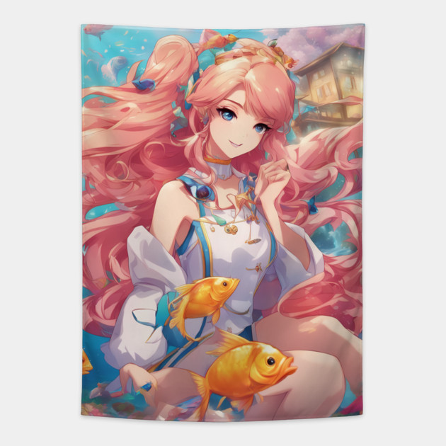 Personalities Tapestry by animegirlnft