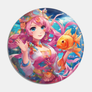 urney Among the Fish Pin