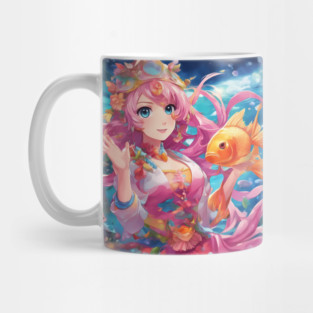 urney Among the Fish Mug