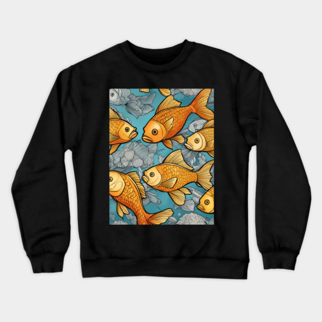 Underwater Royalty Crewneck Sweatshirt by animegirlnft
