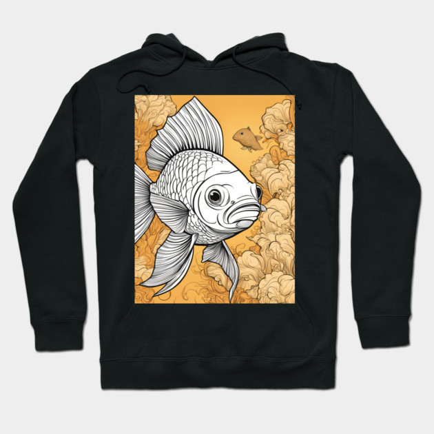 Remarkable Fish Hoodie by animegirlnft