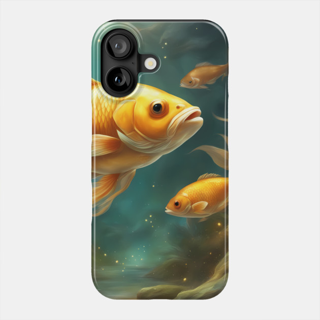 Fascinating Fish Characters Phone Case by animegirlnft