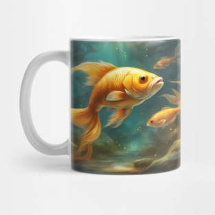Fascinating Fish Characters Mug