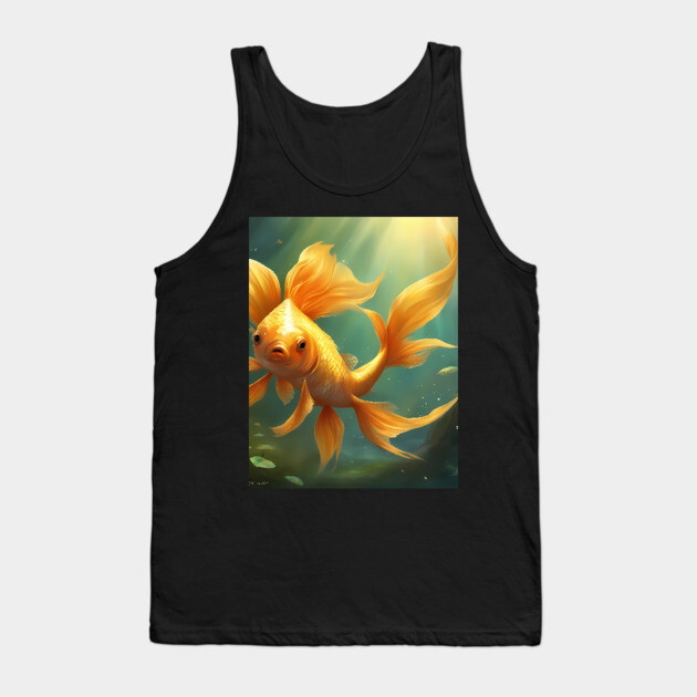 house style aquarium Tank Top by animegirlnft