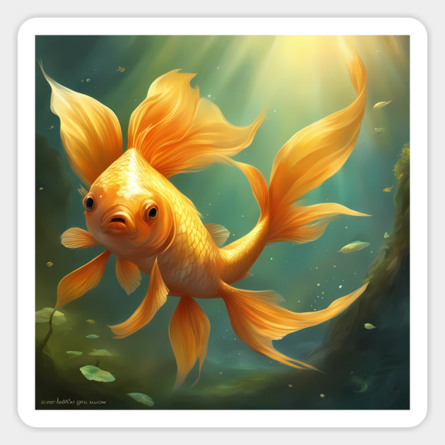 house style aquarium Magnet by animegirlnft