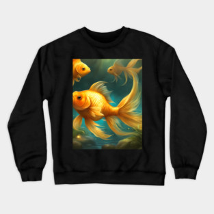 Gold Fish Chubby Crewneck Sweatshirt
