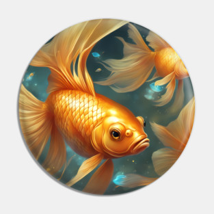 adventure gold fish destiny Pin