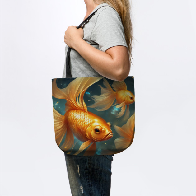 adventure gold fish destiny by animegirlnft