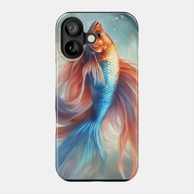 pose  phoenix fish Phone Case by animegirlnft