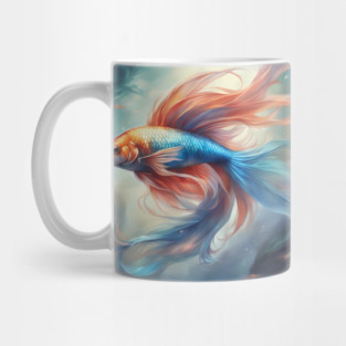 pose  phoenix fish Mug