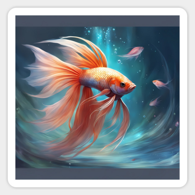 adventure model fish Sticker by animegirlnft