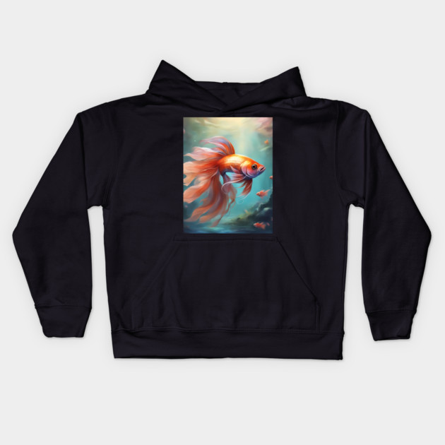 Masters of the Deep Kids Hoodie by animegirlnft