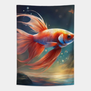 Scales and Tales Avengers Tapestry