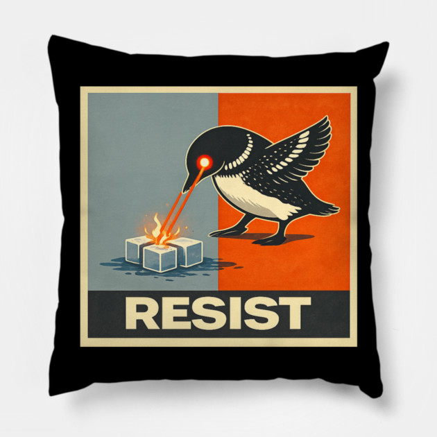 ice-out Pillow by BlackMeme94