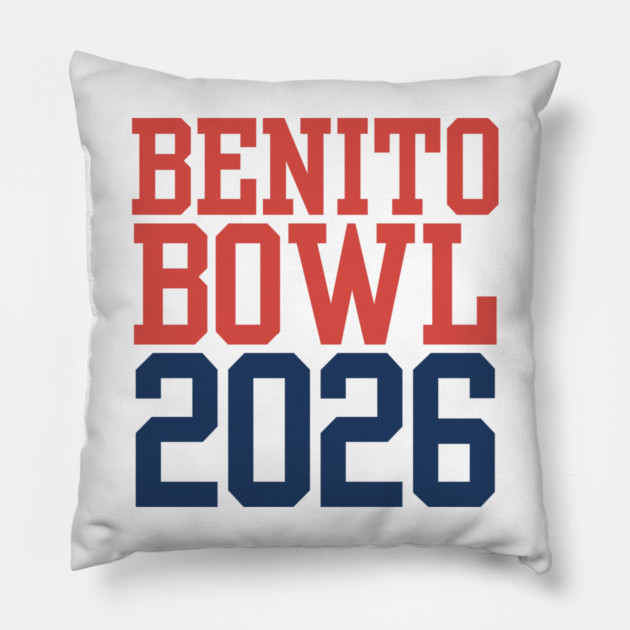 benito-bowl Pillow by BlackMeme94
