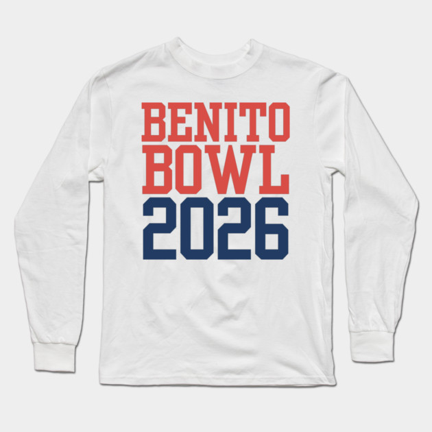 benito-bowl Long Sleeve T-Shirt by BlackMeme94