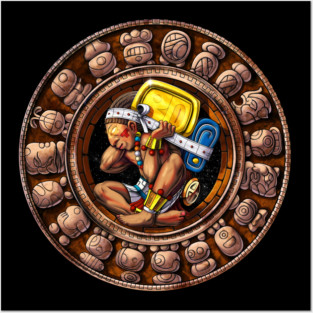 Ancient Mayan Calendar Posters and Art