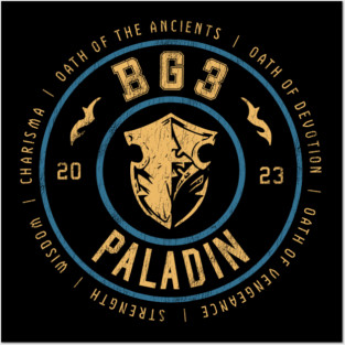 Baldur's Gate 3 Paladin Posters and Art