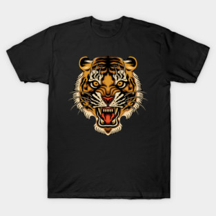 Tattoo tiger head T-Shirt