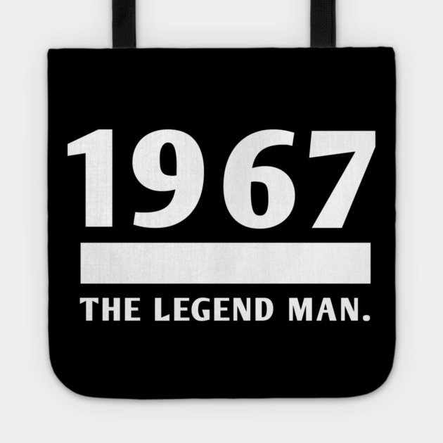 1967 birthday Tote by BlackMeme94