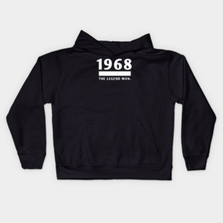1968 birthday Kids Hoodie