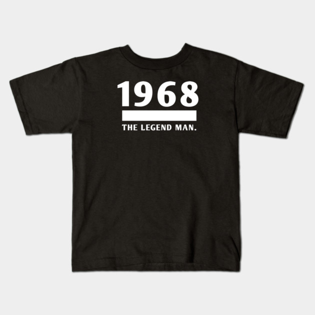 1968 birthday Kids T-Shirt by BlackMeme94