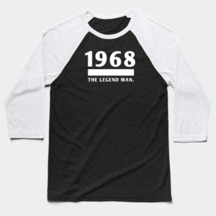 1968 birthday Baseball T-Shirt