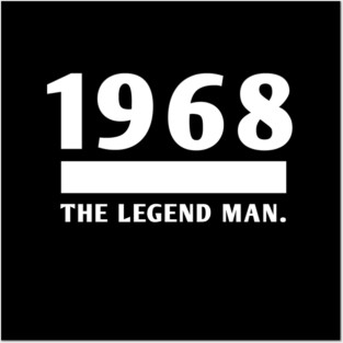 1968 birthday Posters and Art