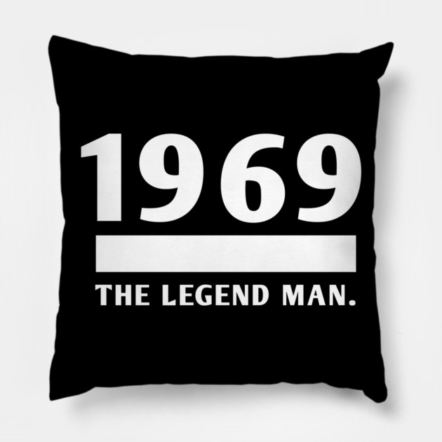 1969 birthday Pillow by BlackMeme94