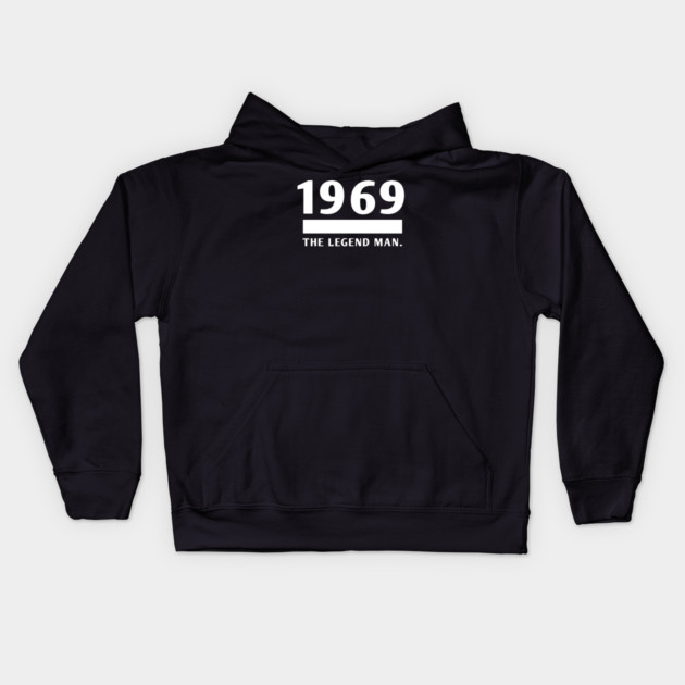 1969 birthday Kids Hoodie by BlackMeme94