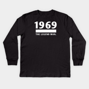 1969 birthday Kids Long Sleeve T-Shirt