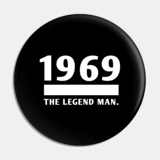 1969 birthday Pin