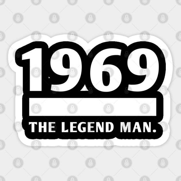 1969 birthday Sticker by BlackMeme94