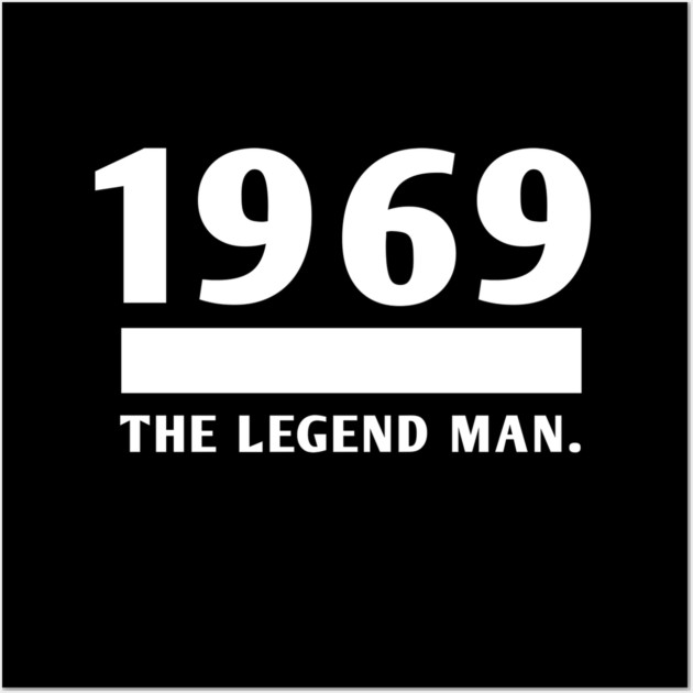 1969 birthday Wall Art by BlackMeme94