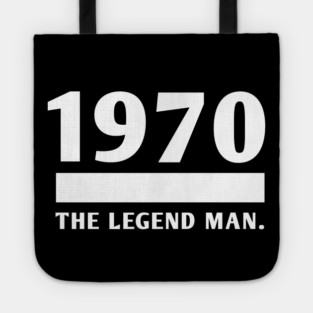 1970 birthday Tote