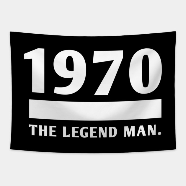 1970 birthday Tapestry by BlackMeme94