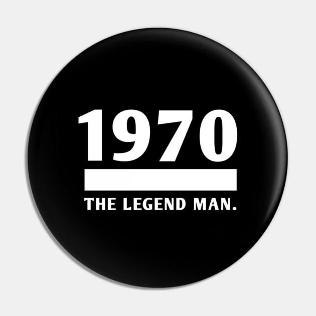 1970 birthday Pin by BlackMeme94