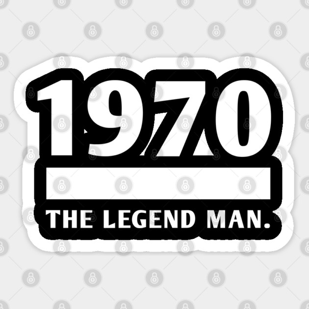 1970 birthday Sticker by BlackMeme94