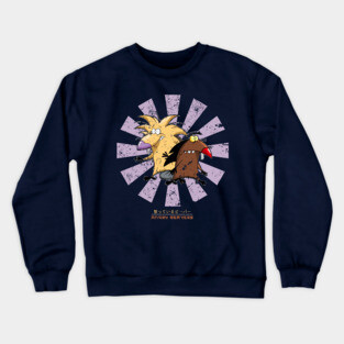 Angry Beavers Retro Japanese Crewneck Sweatshirt