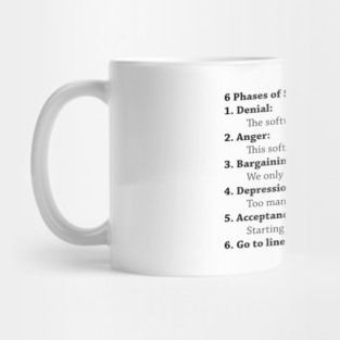 Phases of Software Development Mug
