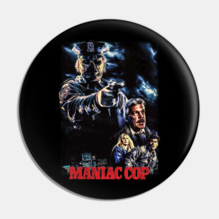 Old School Un-Dead Maniac Pin